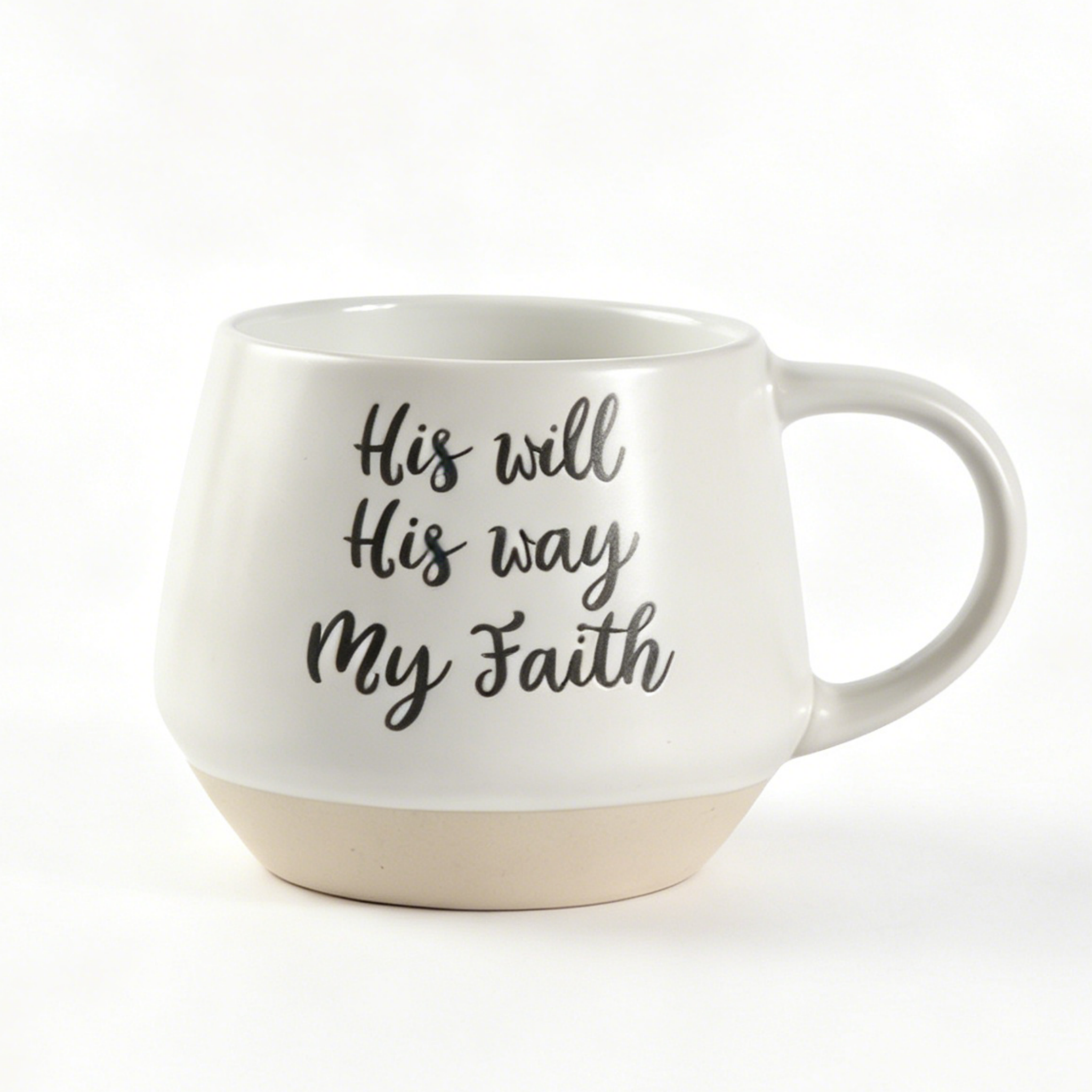 Große Tasse mit inspirierendem Spruch