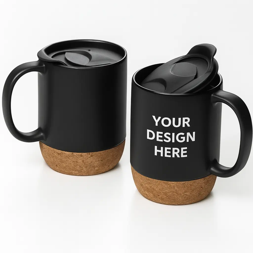 12OZ isolierte Kork-Keramiktasse, limitierte Auflage