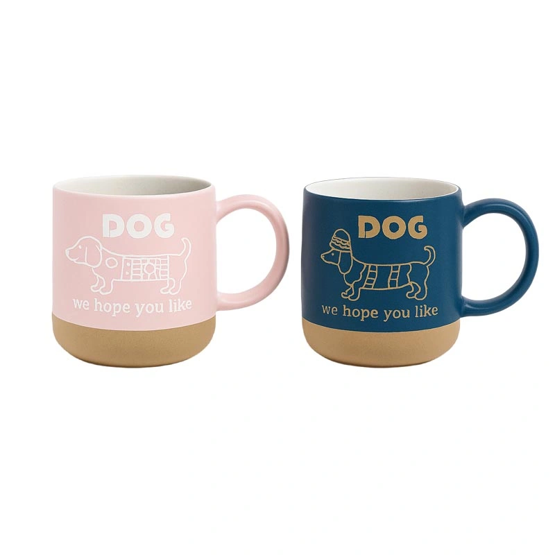 Doggos Stoneware Ceramic Coffee Mug Cup
